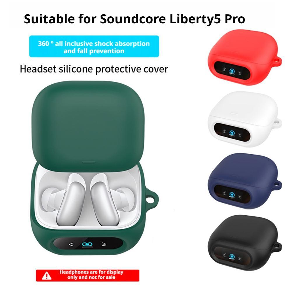 Earbuds Charging Case - Silicone Case for Soundcore Liberty 5