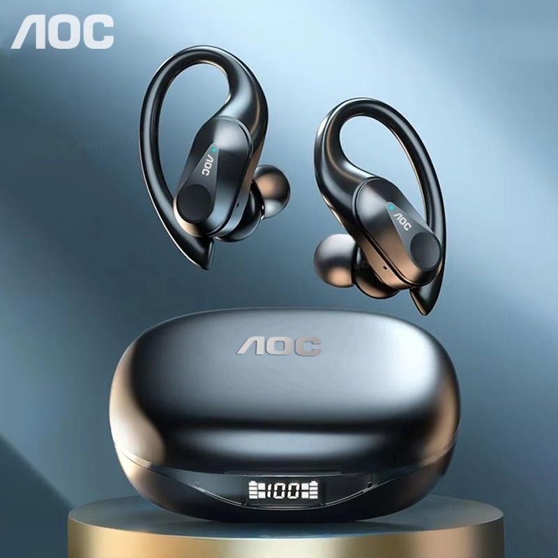 Usb C Earphone - Choice AOC Sports Headset Wireless Bluetooth
