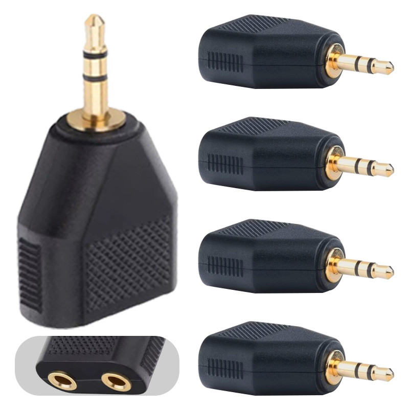 Audio Splitter Y - 2/4/8Pcs 3.5mm Stereo Female Jack Male