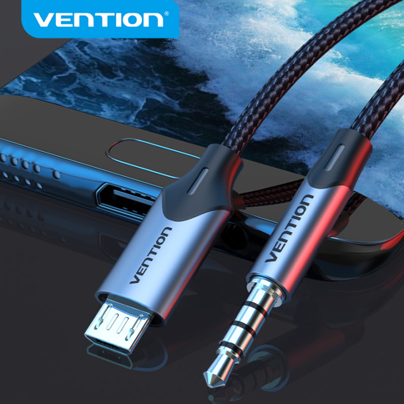 Cable Extension 3.5 - Vention Micro USB to 3.5mm Audio