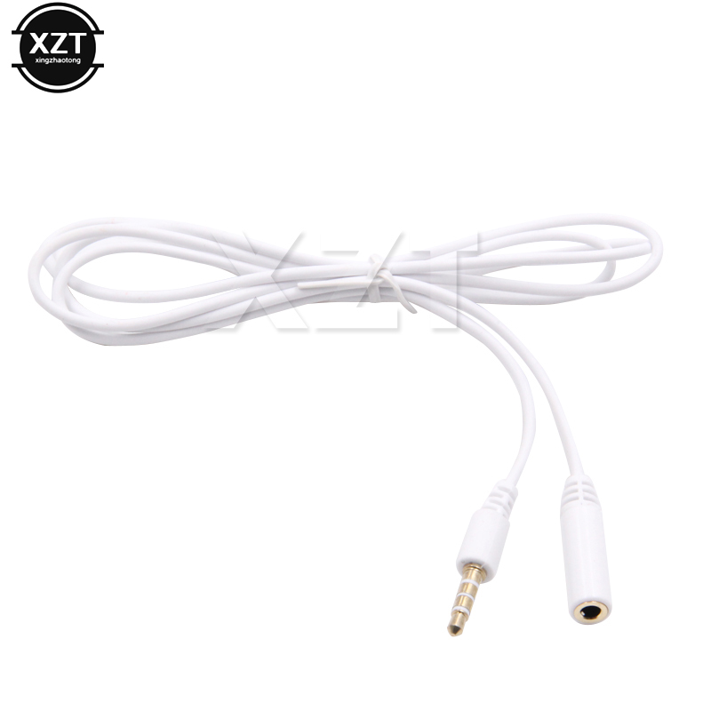 NEW 1M 3.5mm Male to Female 4  - огляд і ціна Cable Extension 3.5