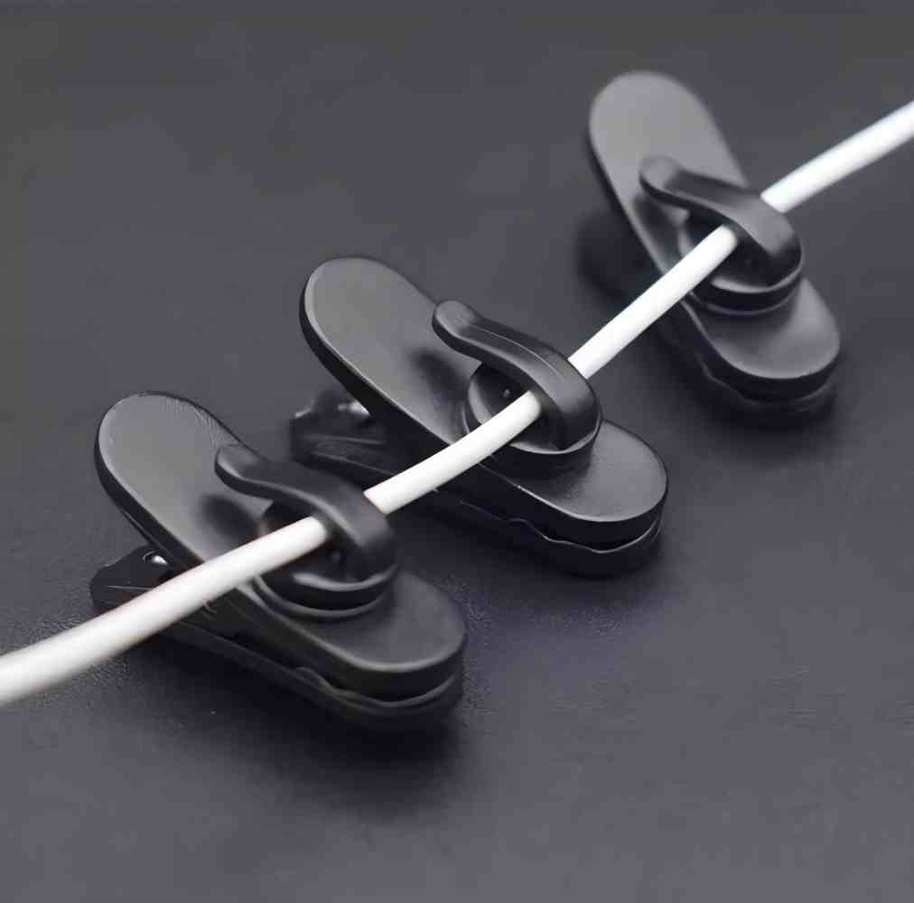 10pcs Rotating Earphone Cable  - огляд і ціна Headphone Stand Desk