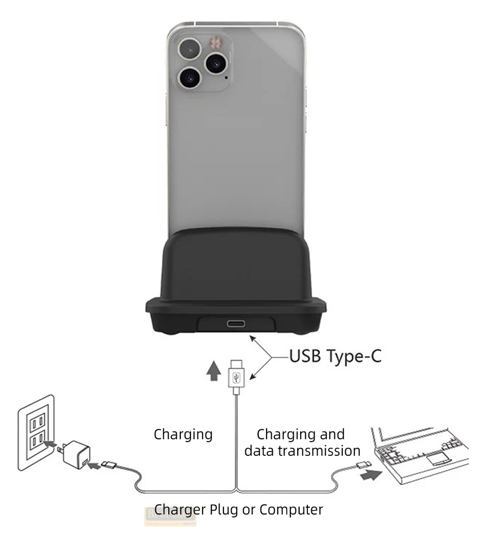 Wireless Charging Stand 120W U - огляд і ціна Usb C Earphone