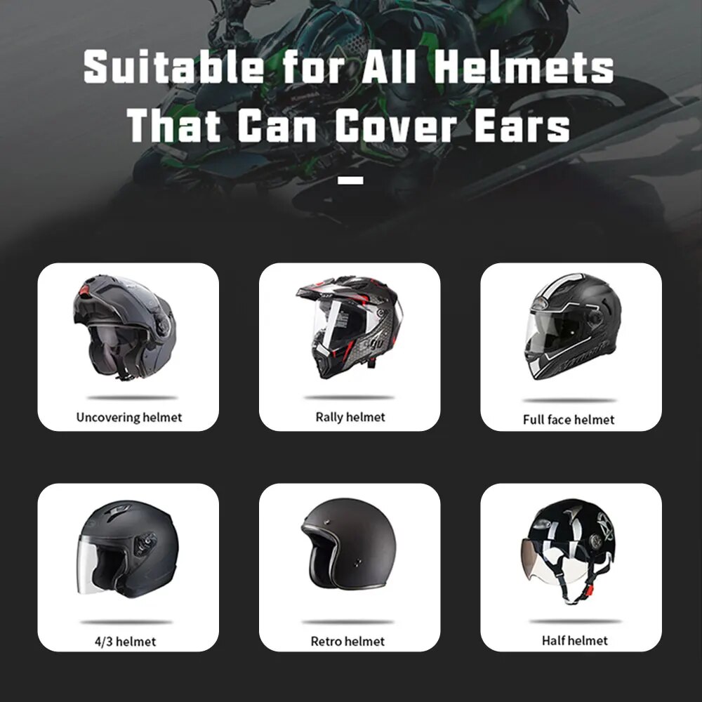 Kihous Single Ear Motorcycle H - огляд і ціна Bluetooth Headset On Ear