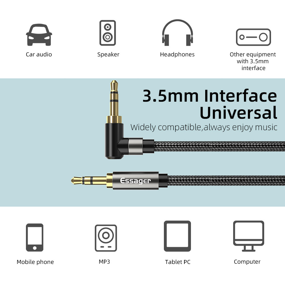 Essager Aux Extension Cable 3. - огляд і ціна Cable Extension 3.5