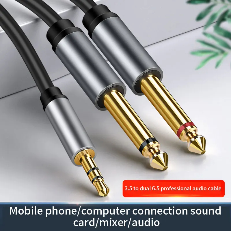 3.5mm to Double 6.5mm TRS Cabl - огляд і ціна Cable Extension 3.5