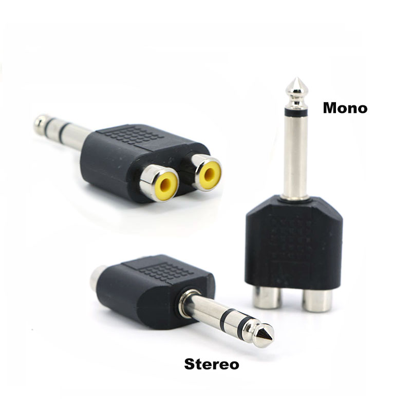 6.35mm 6.5 Audio Mono Stereo 1 - огляд і ціна Audio Splitter Y