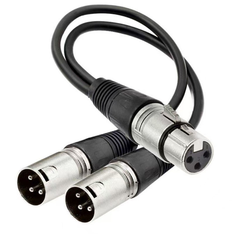 XLR Splitter Cable 3 Pin Femal - огляд і ціна Audio Splitter Y