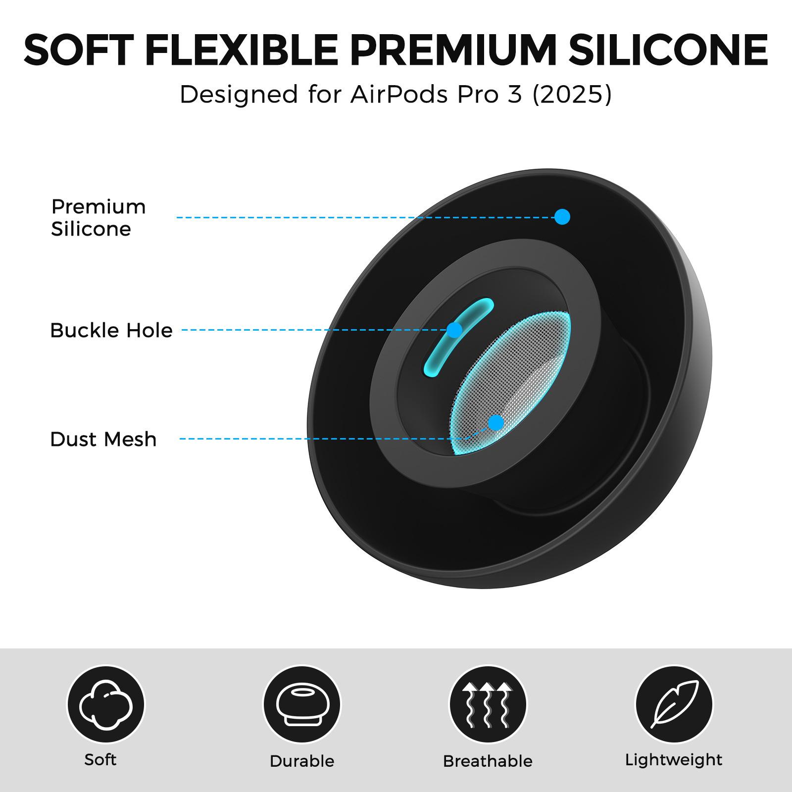 For AirPods Pro 3 XDcase 4 Pai - огляд і ціна Silicone Ear Tip Replacement