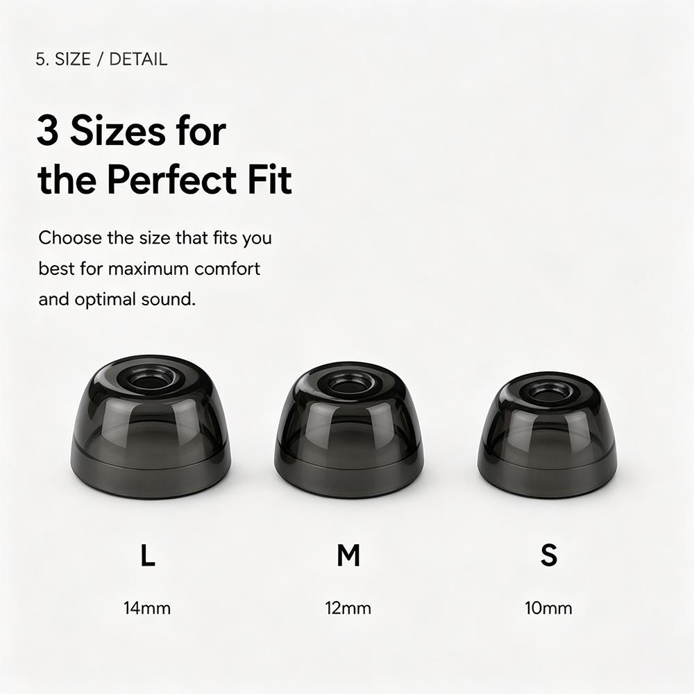 XDcase 3 Pairs in 1 Replacemen - огляд і ціна Earphone Foam Tip