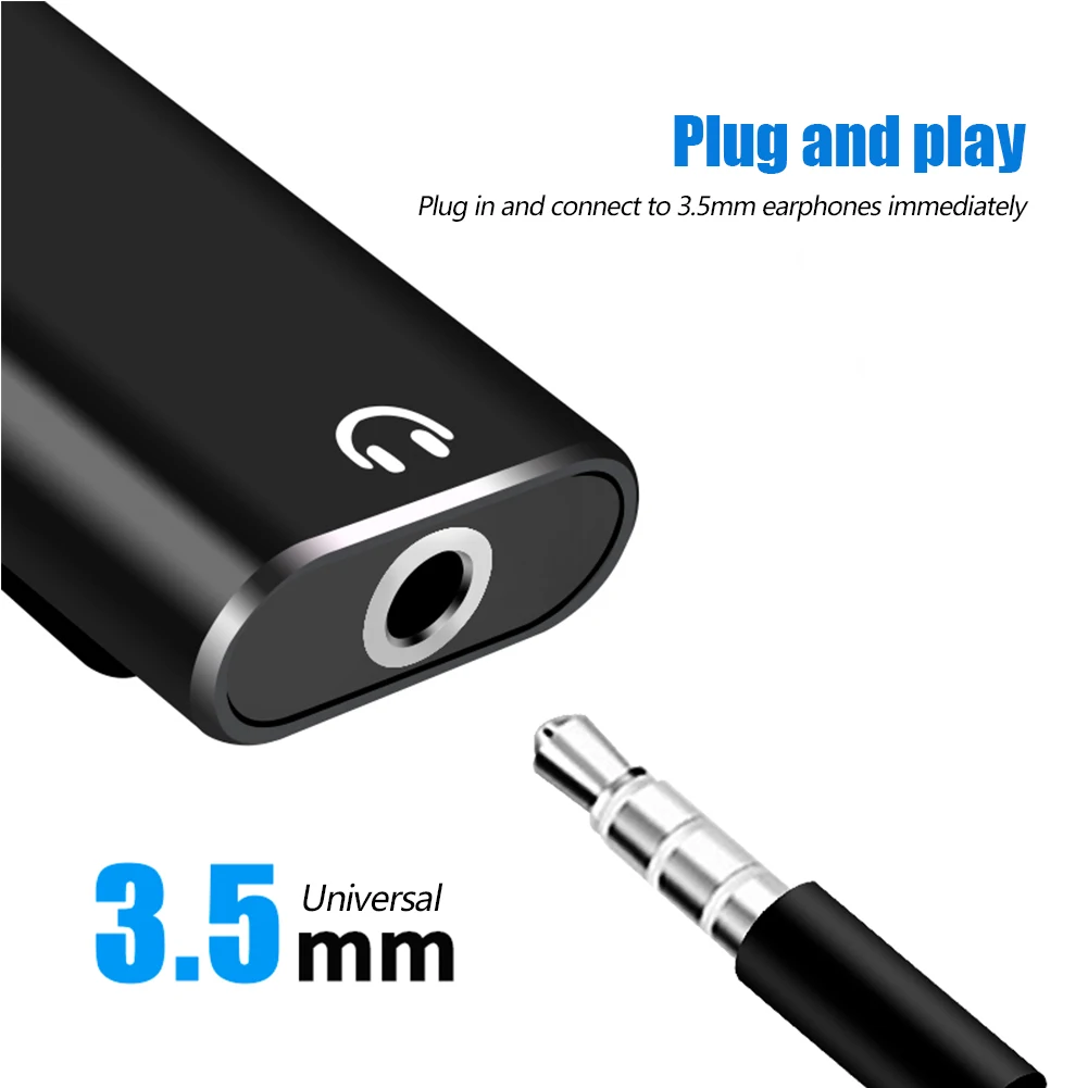 Type C To 3.5mm Jack Adapter F - огляд і ціна Earphone Splitter Jack