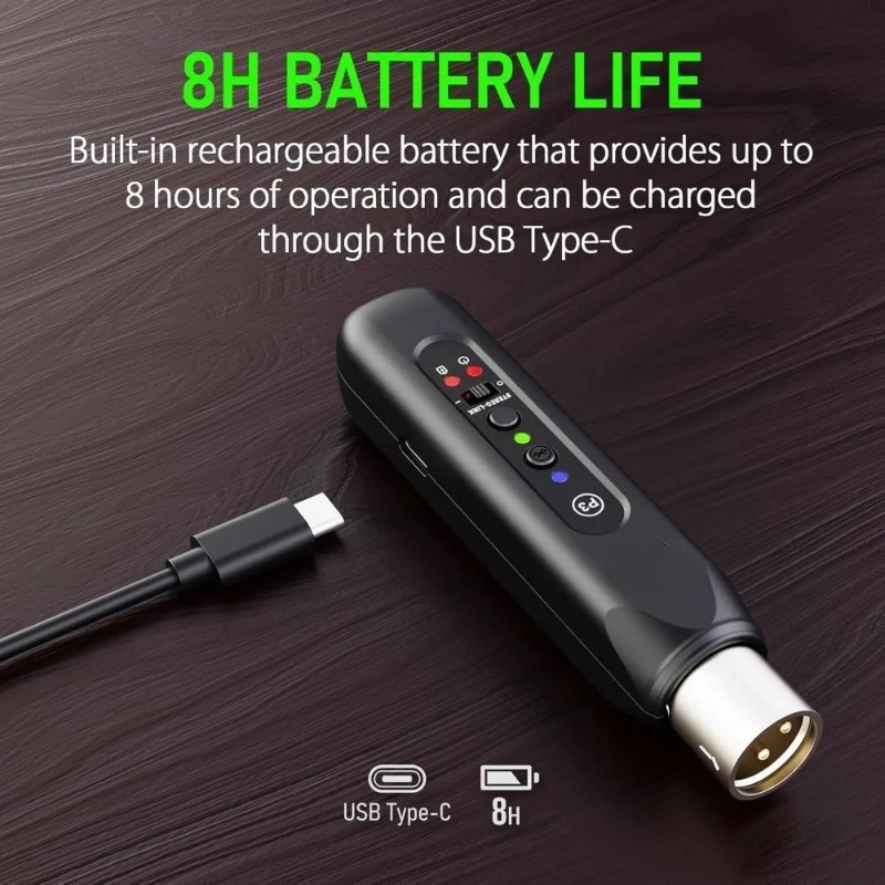 Wireless XLR Bluetooth Receive - огляд і ціна Bluetooth Adapter Receiver