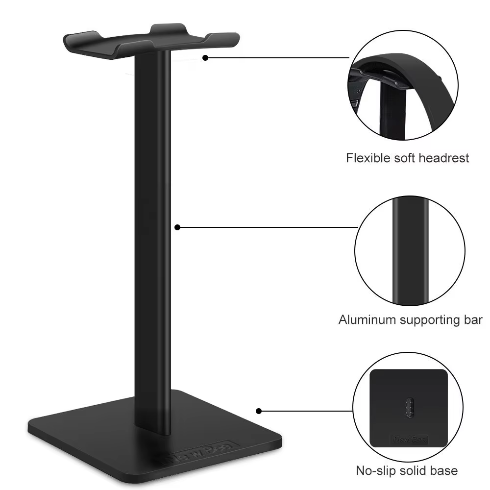 New Bee Z1 Aluminium Alloy Hea - огляд і ціна Headphone Stand Desk