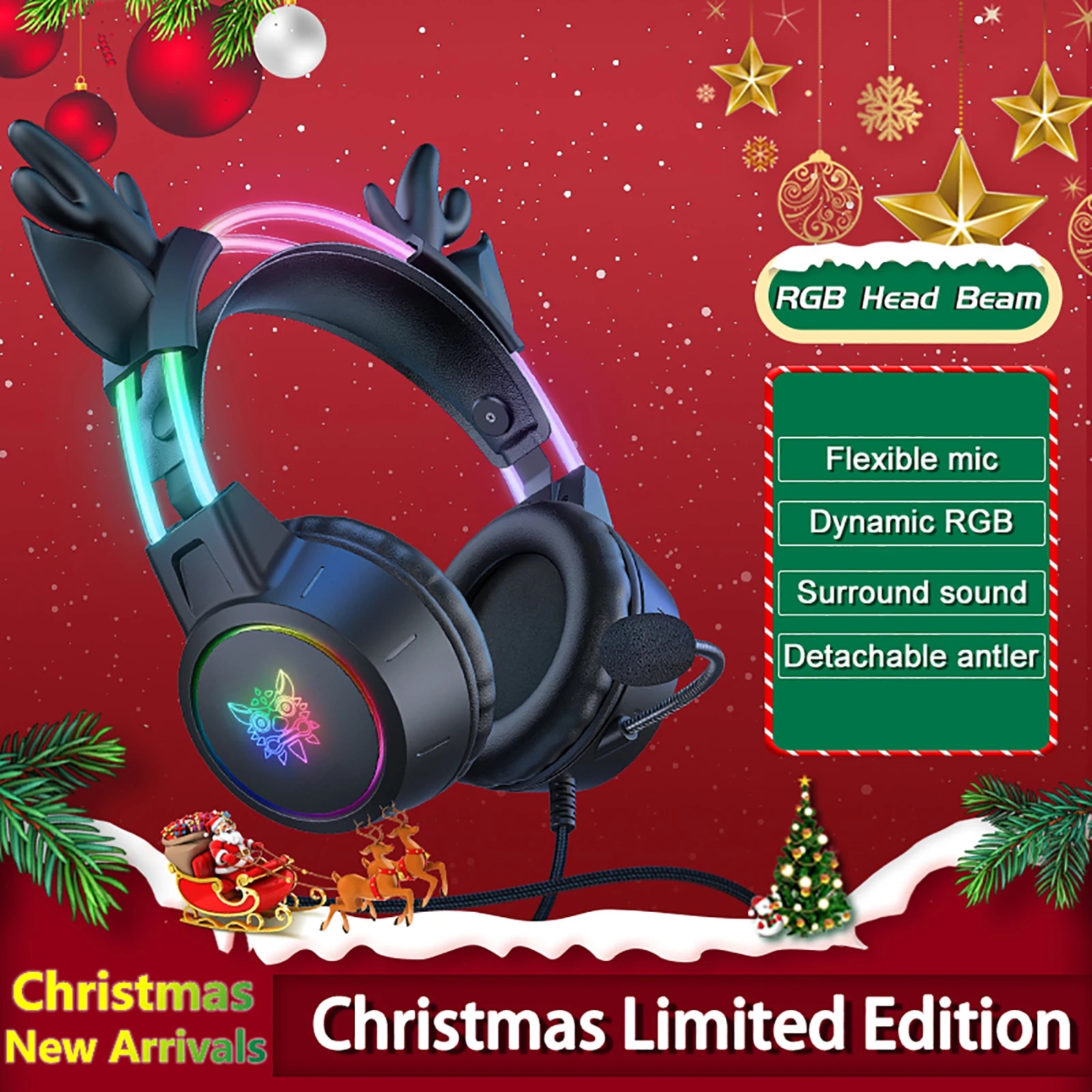 ONIKUMA Gaming Headset for 202 - огляд і ціна Gaming Headset Rgb