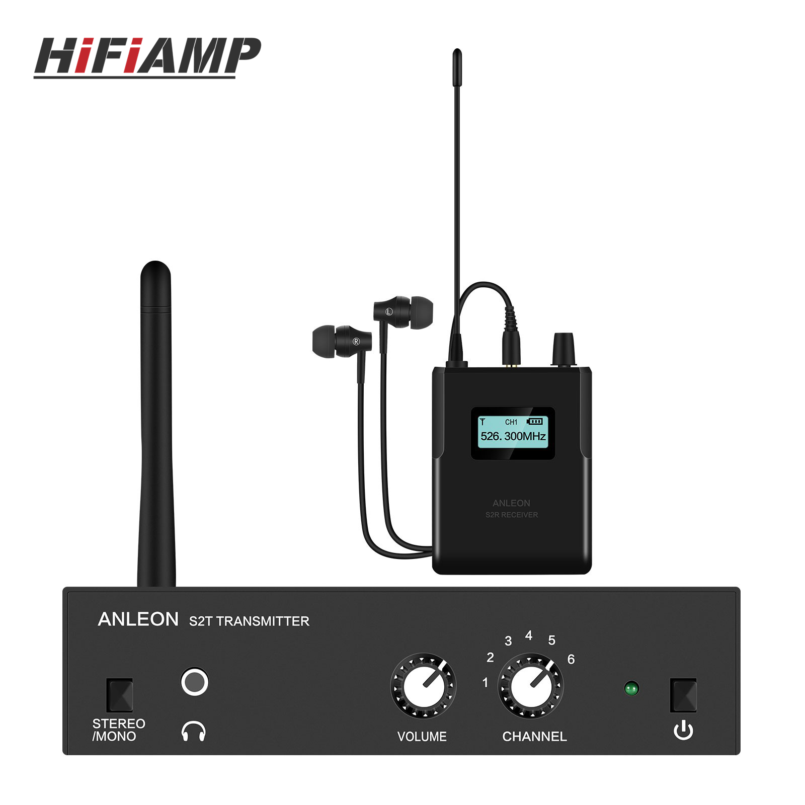 ANLEON S2 526-535MHz/561-568MH - огляд і ціна In Ear Monitor Iem