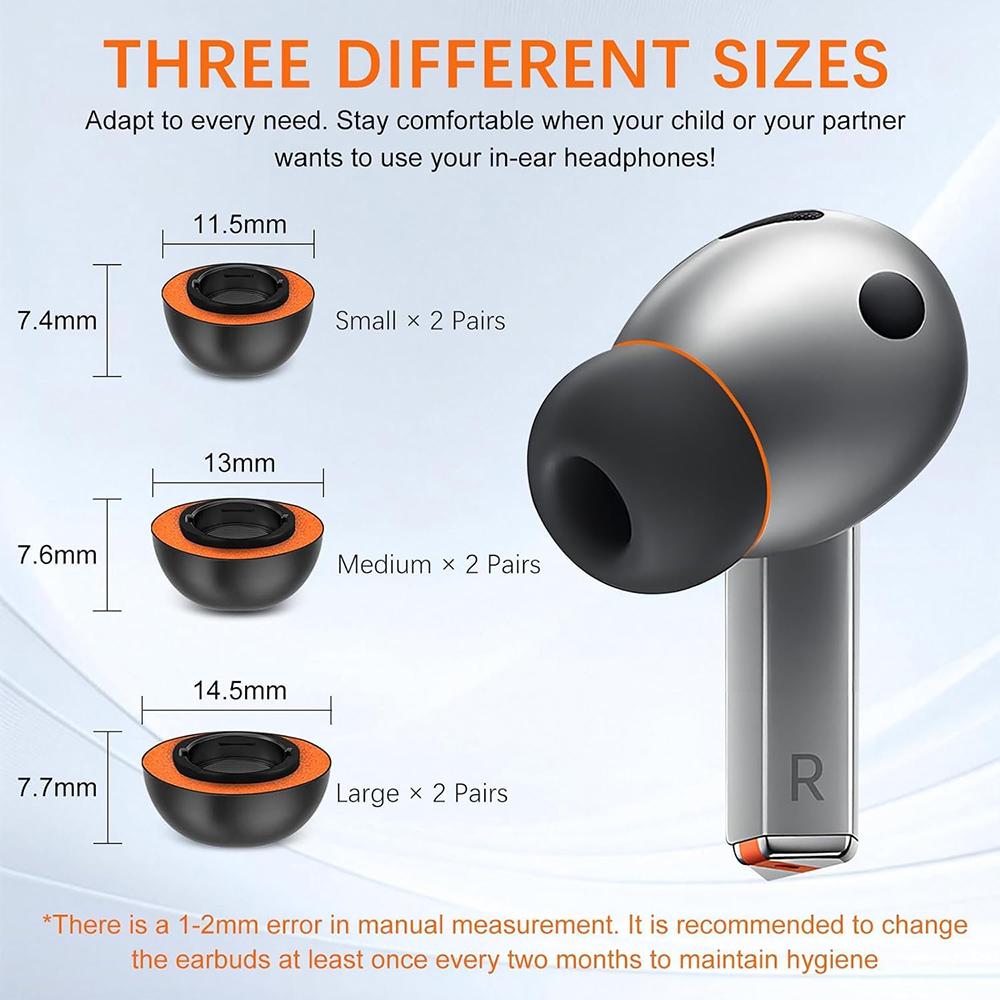 For Samsung Galaxy Buds3 Pro X - огляд і ціна Silicone Ear Tip Replacement
