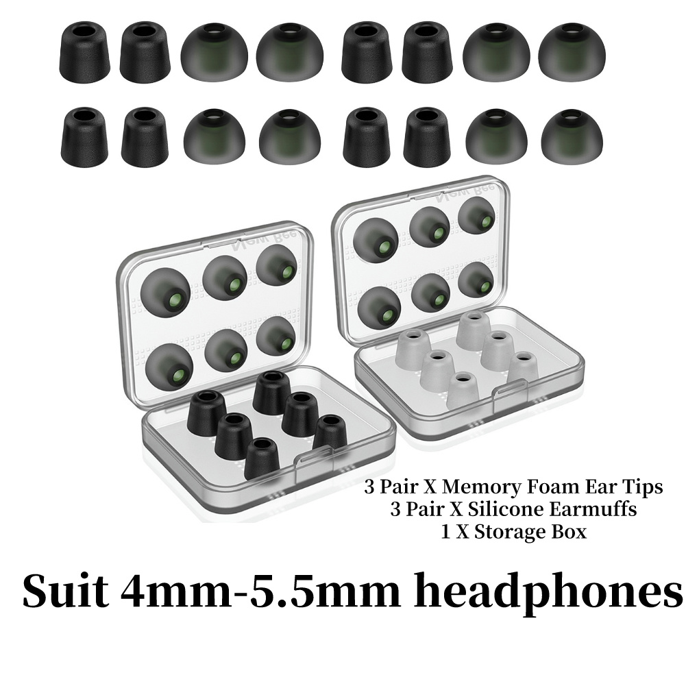 Memory Foam Ear Tips Noise Iso - огляд і ціна Earphone Foam Tip