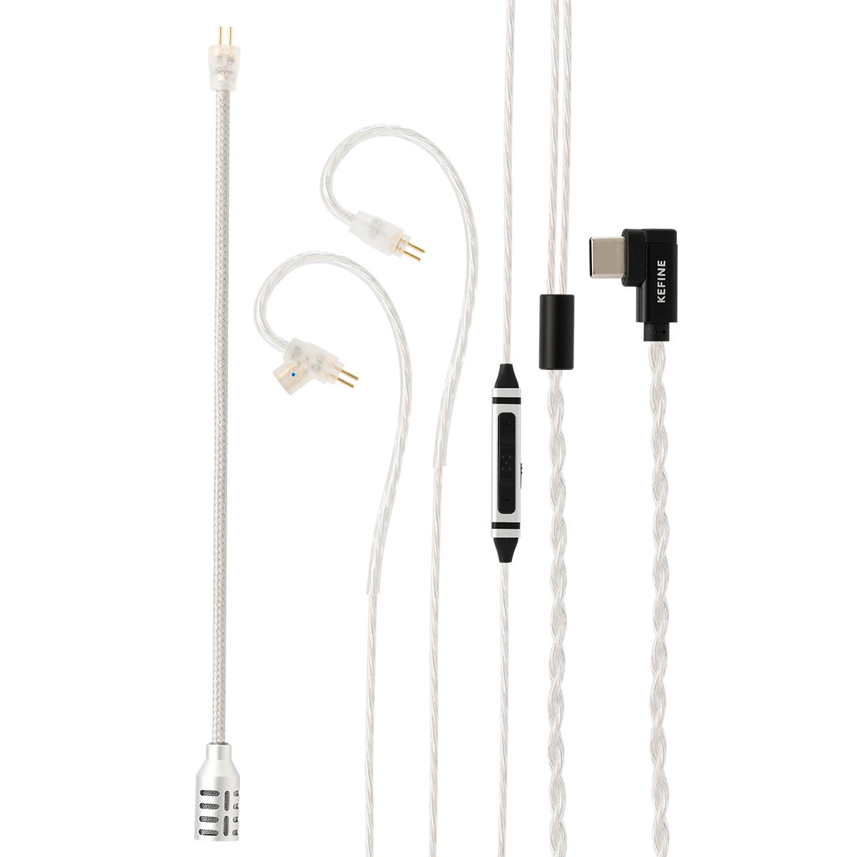 Kefine Gaming Cable for HiFi W - огляд і ціна Usb C Earphone