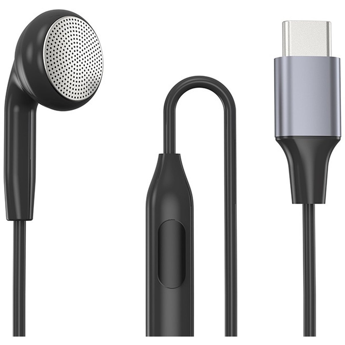 DT75BG Type C Single Earbud wi - огляд і ціна Wired Earphone Mic